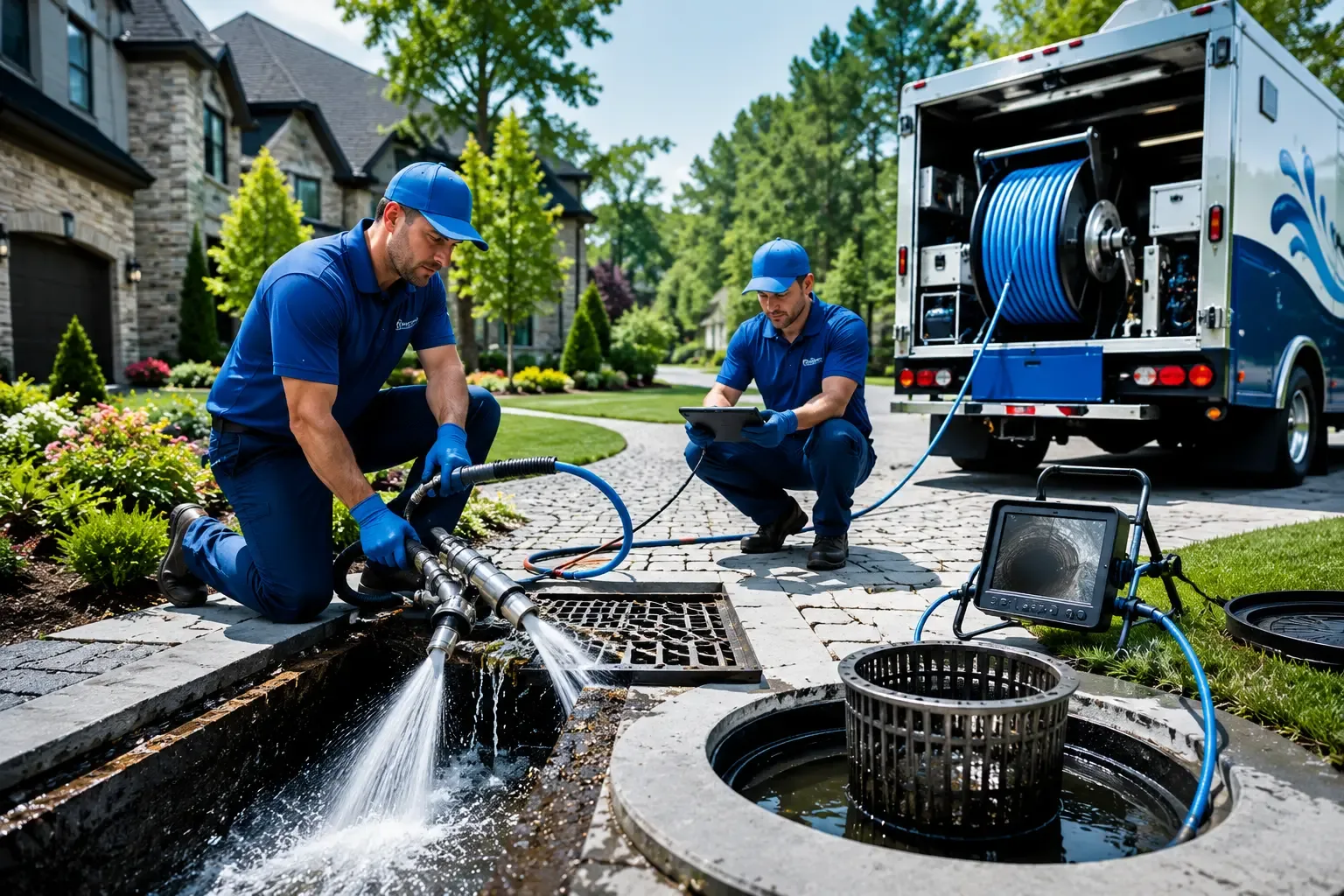 Local outdoor drain cleaning professionals in Collins, MO
